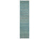 10 Feet Moroccan Blue Hand Woven Wool Runner Rug